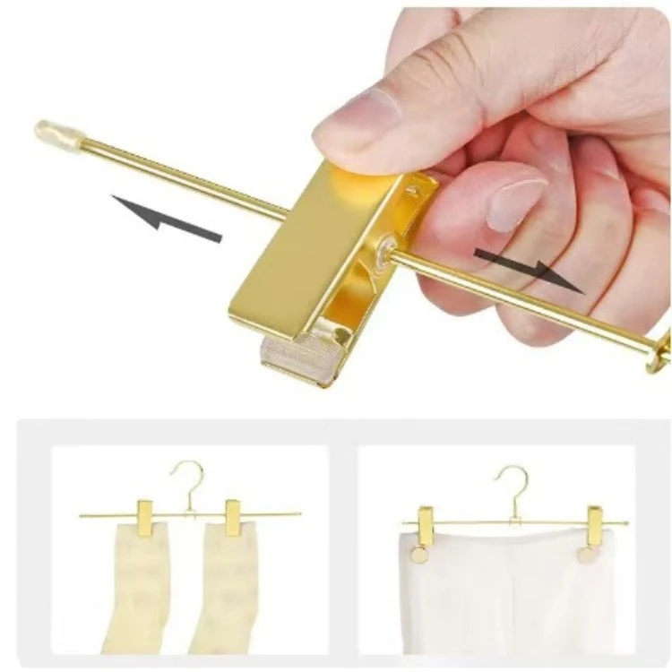 gold trouser hangers gold hangers with clips