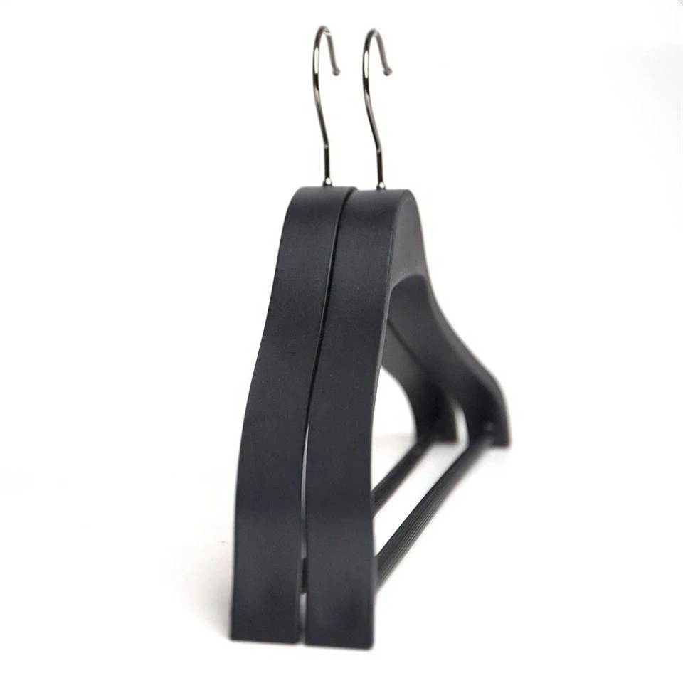 plastic black hangers space saving magic plastic hanger(001)